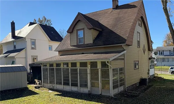 a view of front door