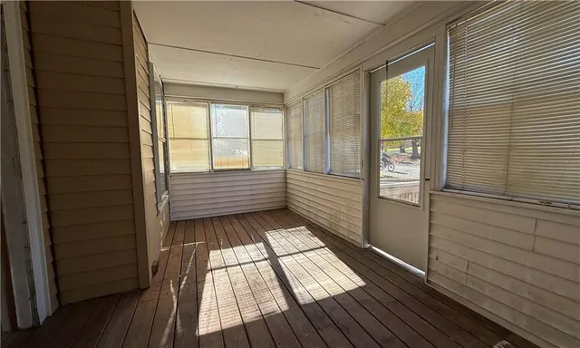 a view of outdoor space and deck
