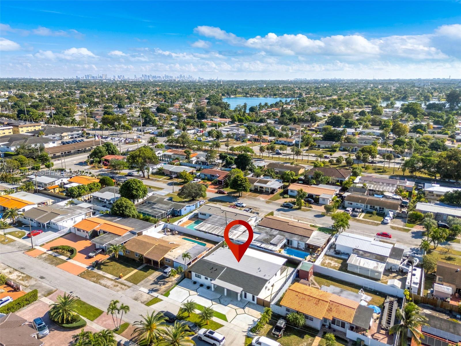864 West 69th Place Hialeah, FL 33014 - Photo 40 of 45 an aerial view of a city