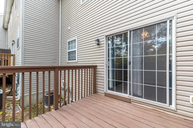 a view of a balcony with a window