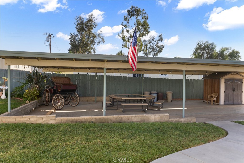 1255 Amethyst Street, Unit 51 Mentone, CA 92359 - Photo 55 of 60 a view of outdoor space with garden and seating area