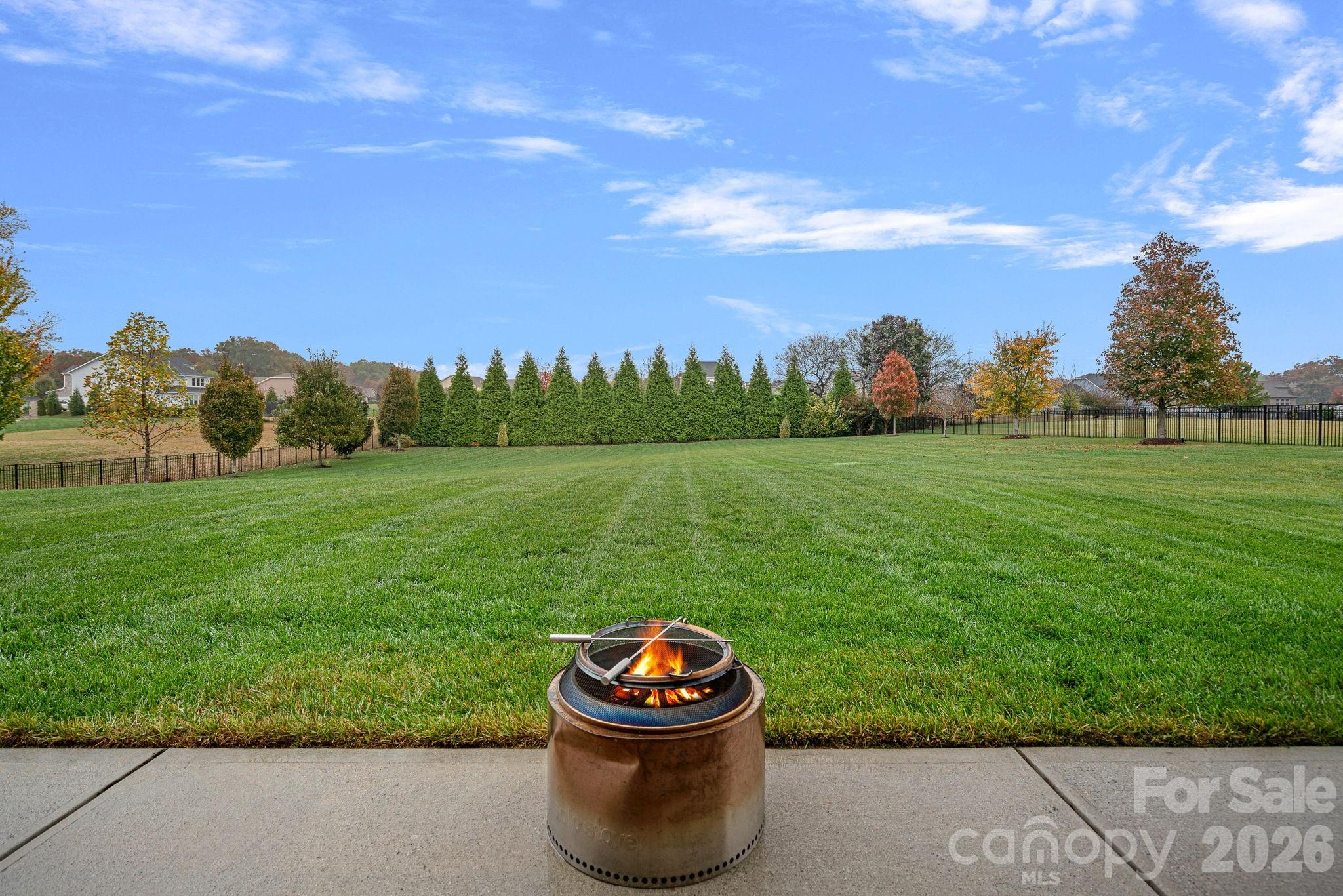 706 Blaise Court Matthews, NC 28104 - Photo 47 of 48 a view of a garden and trees