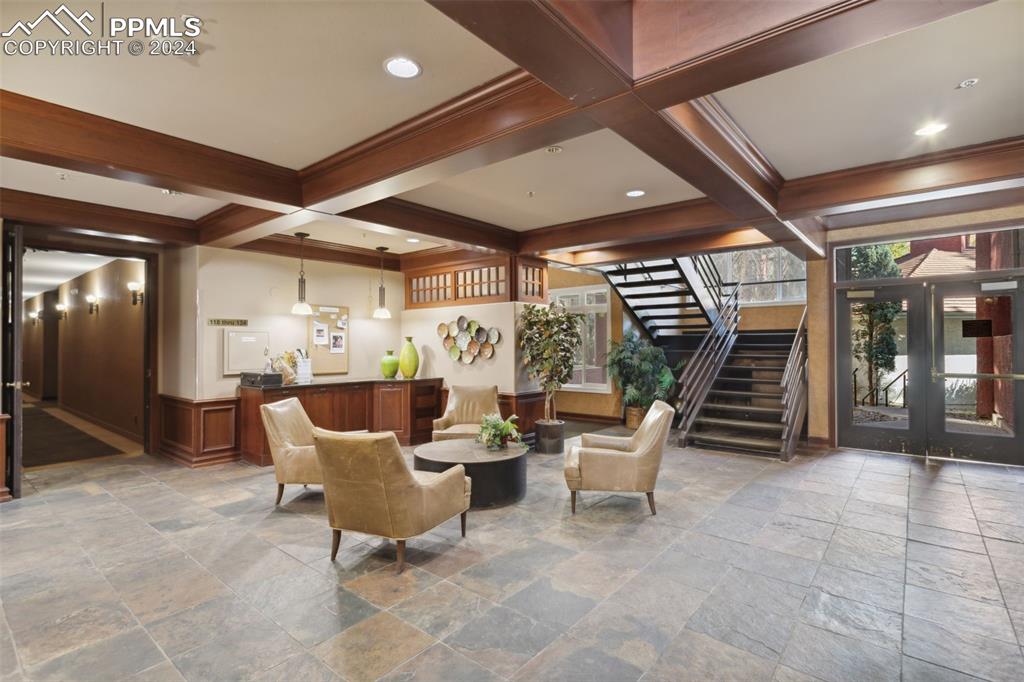 175 West Cheyenne Road, Unit 214 Colorado Springs, CO 80906 - Photo 2 of 28 a view of a chairs and tables in patio