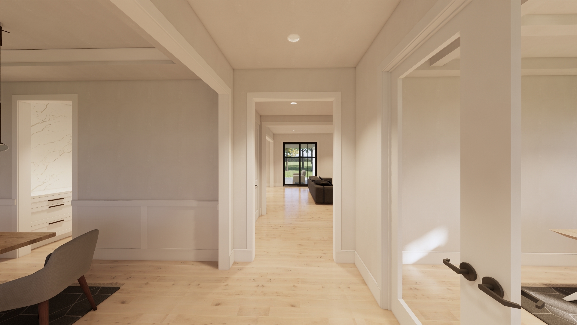 937 Woodlawn Road Glenview, IL 60025 - Photo 10 of 21 a view of a bedroom from a hallway