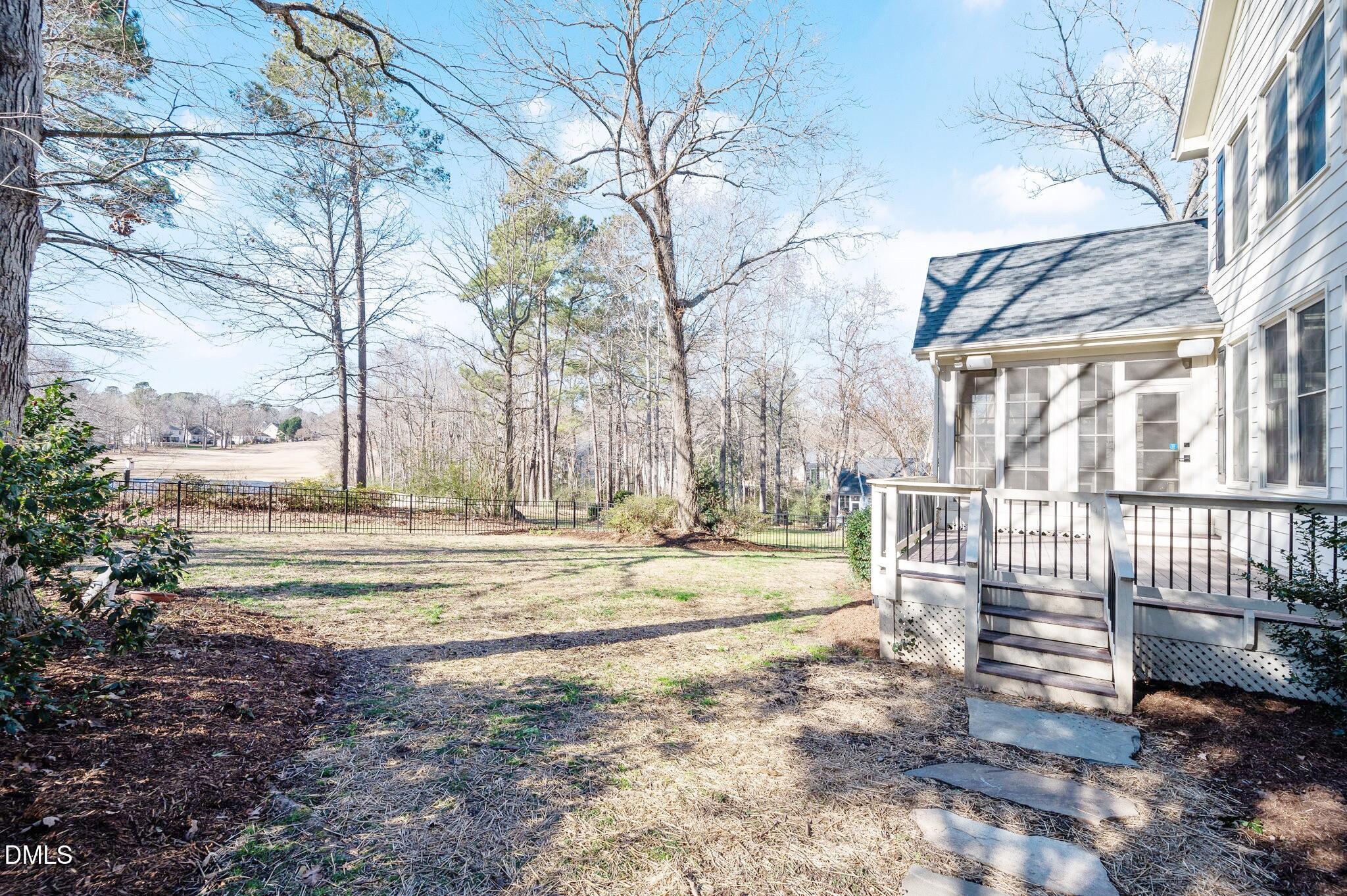 1009 Neuse Ridge Drive Clayton, NC 27527 - Photo 35 of 39 Backyard View of Golf Course use