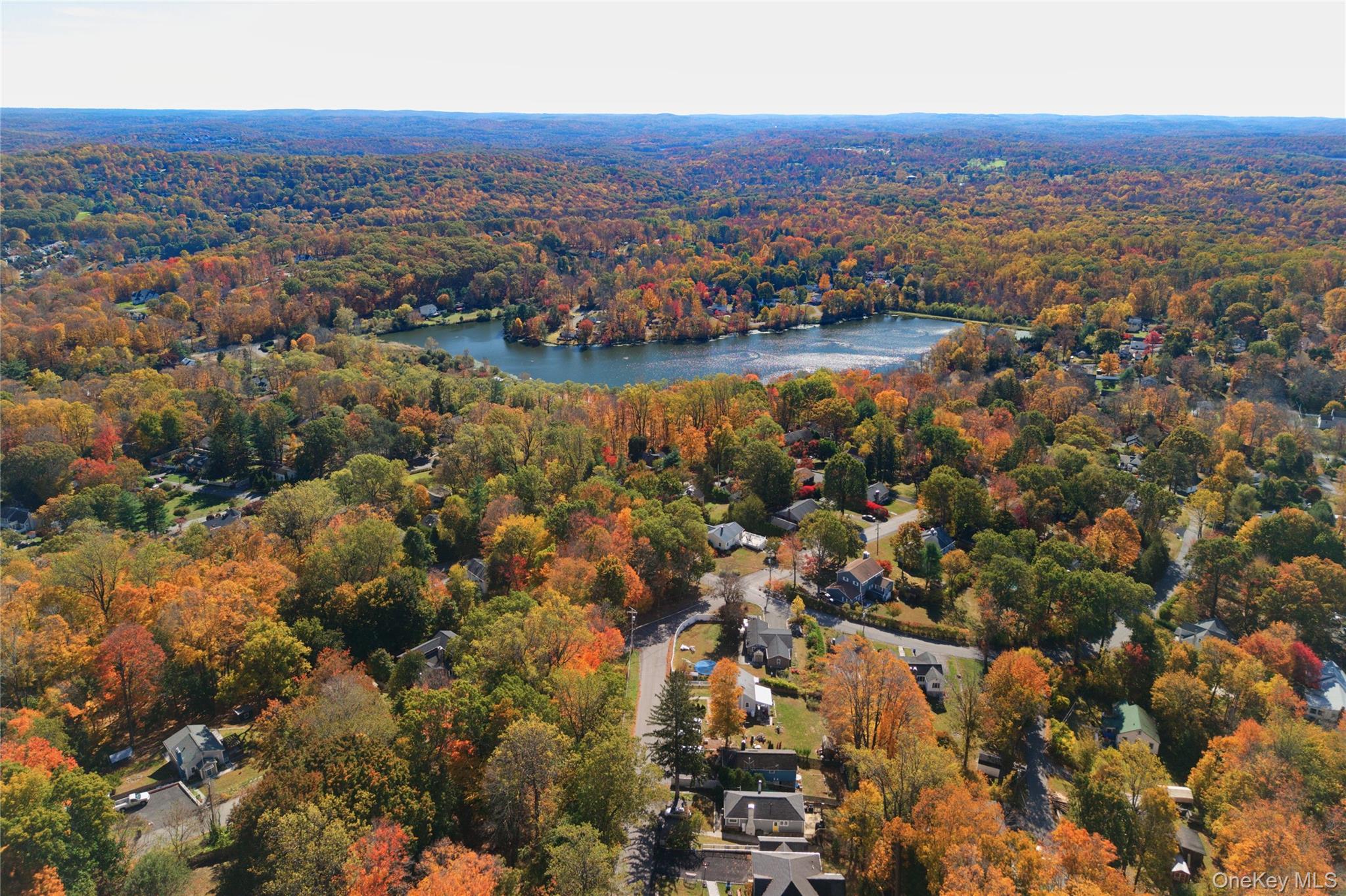 26 Summit Cir Drive Mahopac, NY 10541 - Photo 30 of 32 an aerial view of residential houses with city view and lake view
