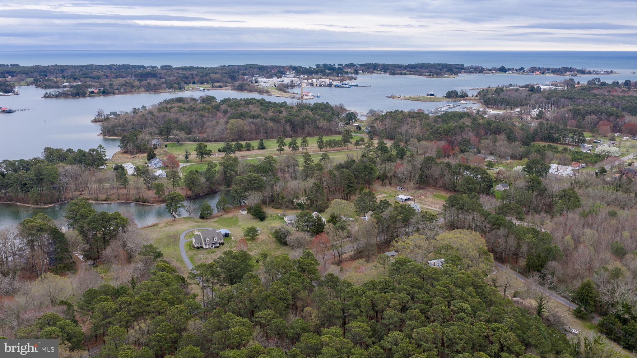 1881 Fairport Road Reedville, VA 22539 - Photo 47 of 48 Aerial