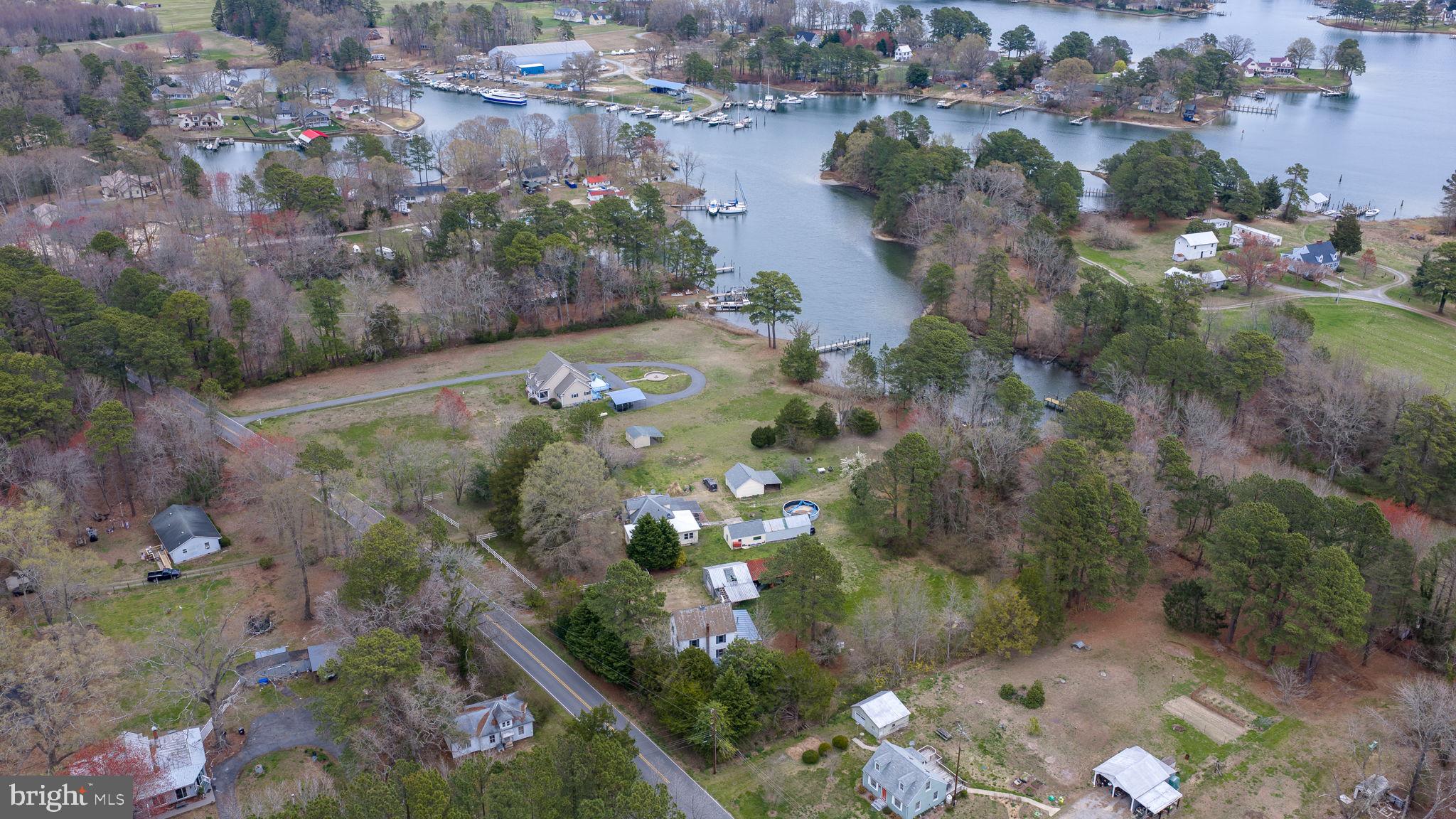 1881 Fairport Road Reedville, VA 22539 - Photo 8 of 48 Aerial