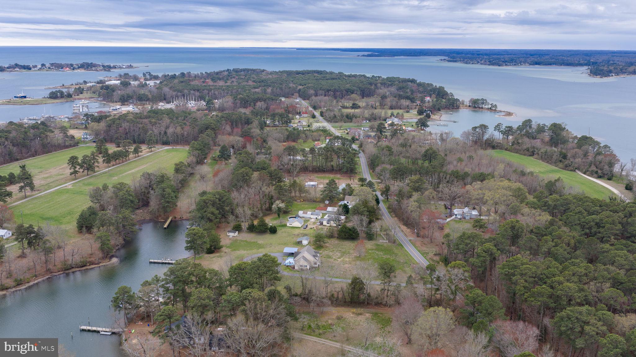 1881 Fairport Road Reedville, VA 22539 - Photo 9 of 48 Aerial