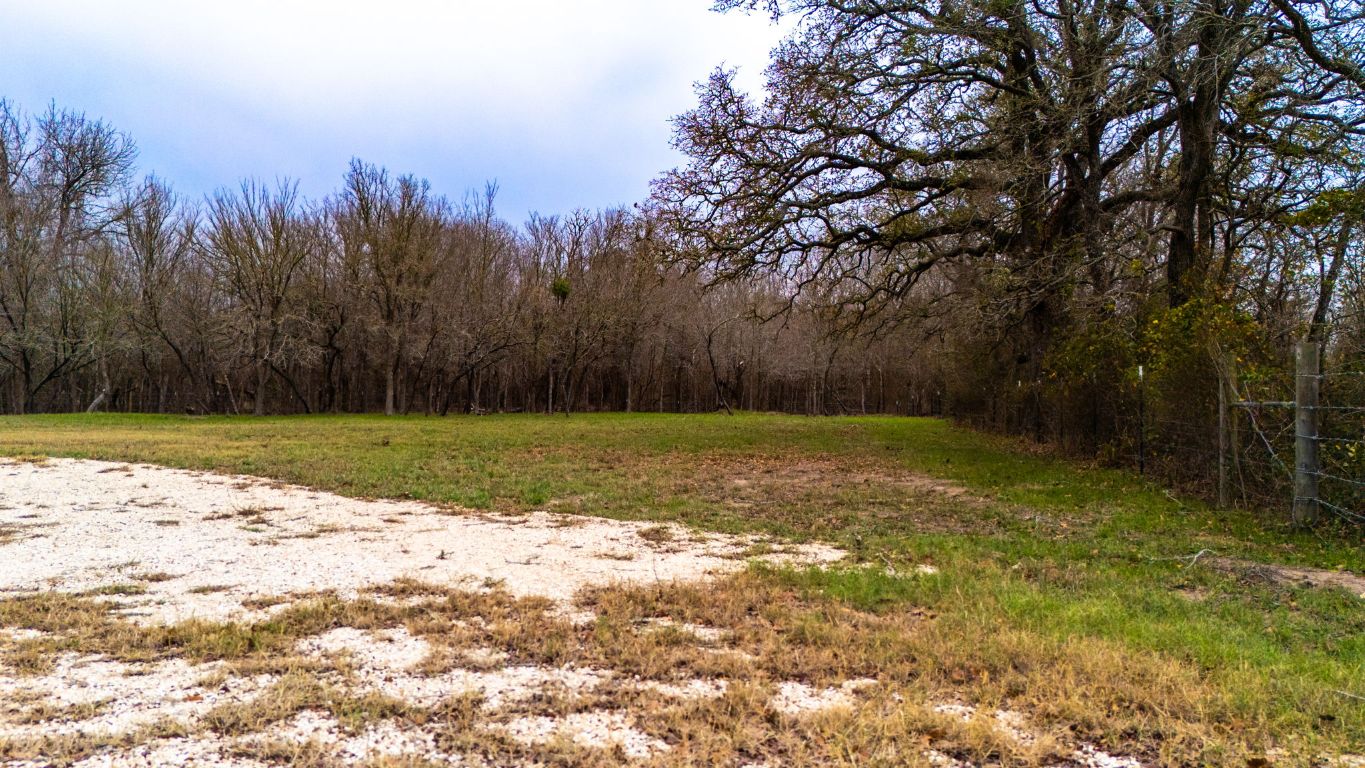 199 Sand Hill Road Dale, TX 78616 - Photo 12 of 18 a view of a yard with a tree