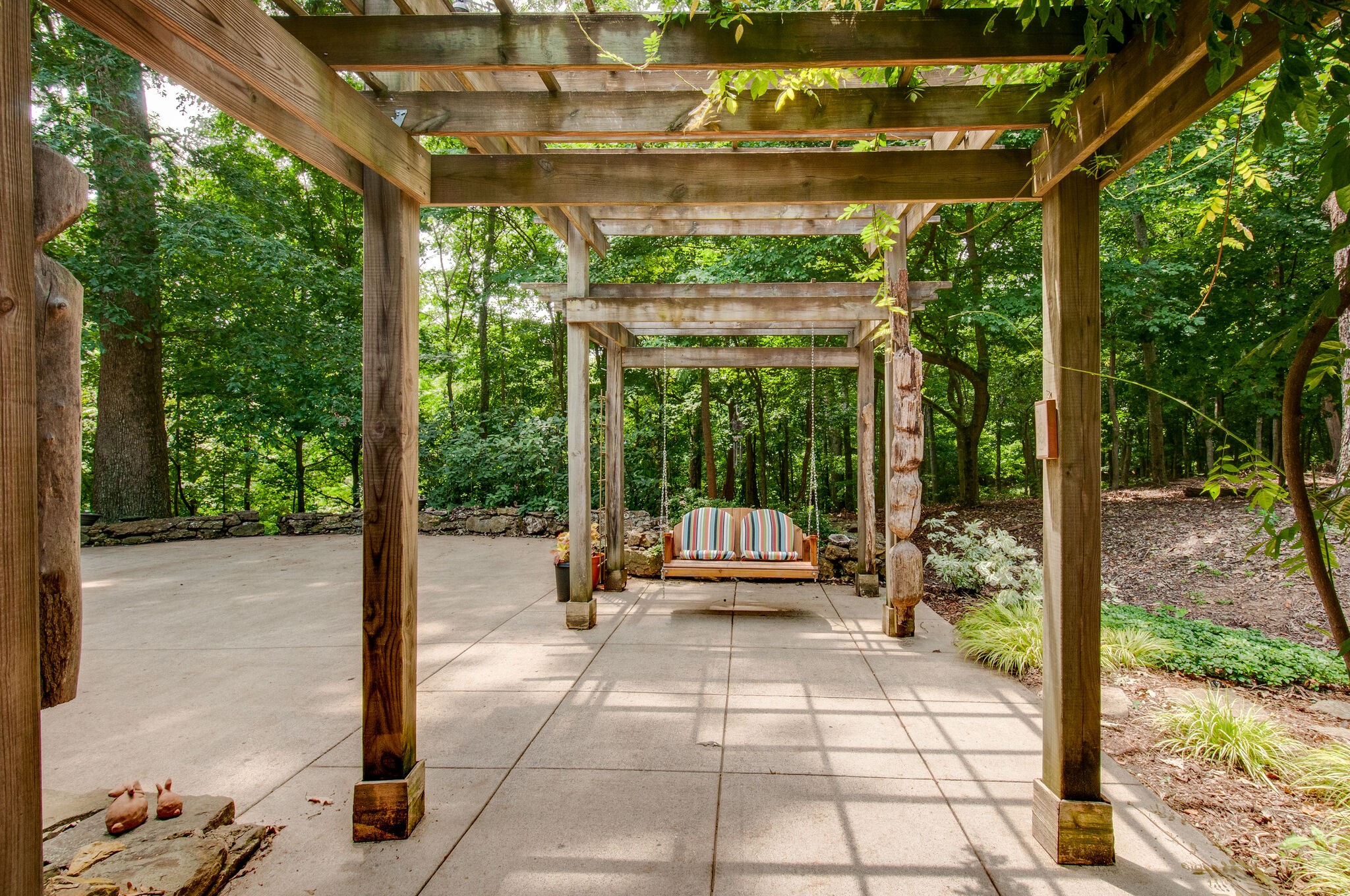 438 Grayson Drive Nashville, TN 37205 - Photo 32 of 36 a view of a swimming pool with a porch