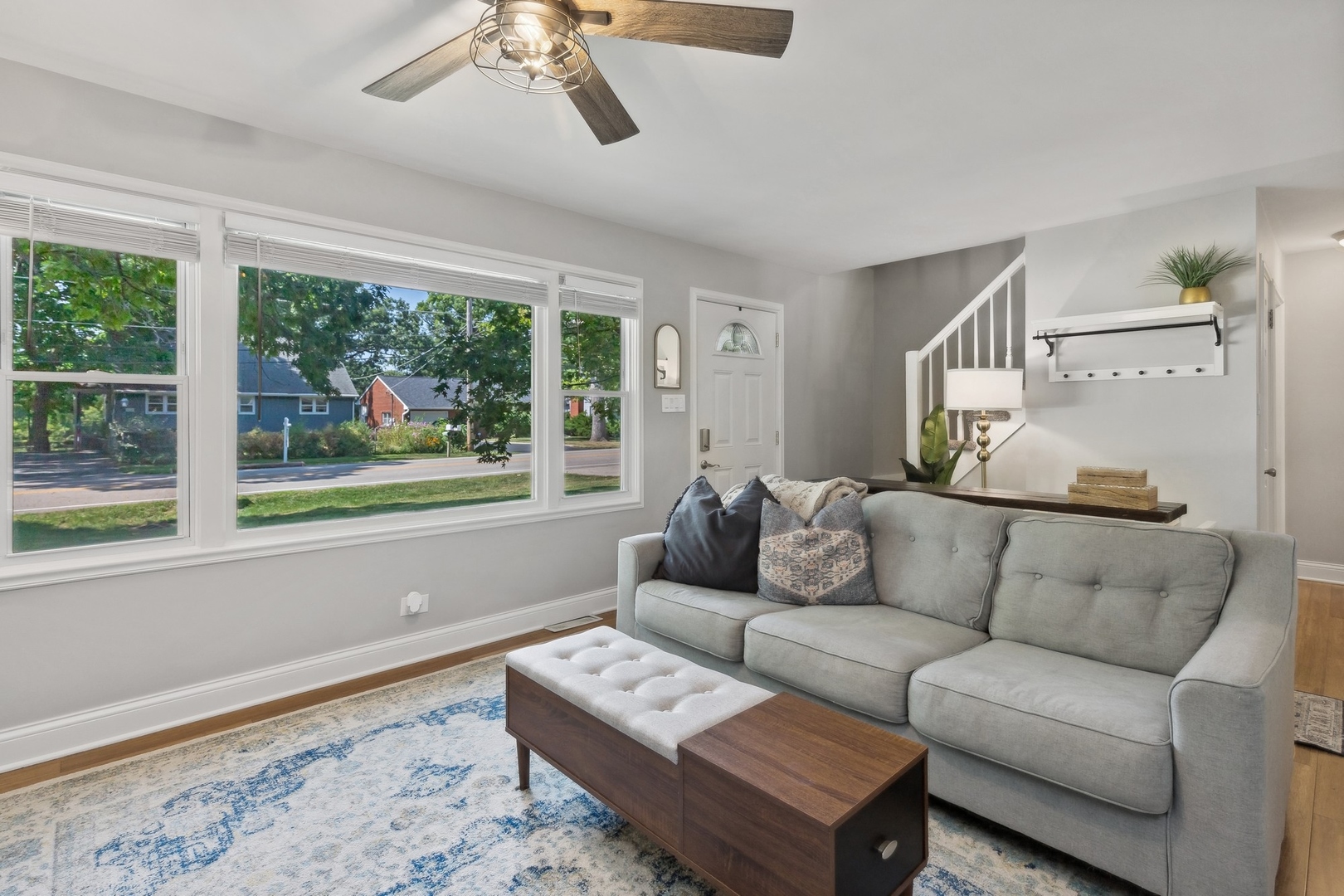33423 North Mill Road Grayslake, IL 60030 - Photo 4 of 22 a living room with furniture and a large window