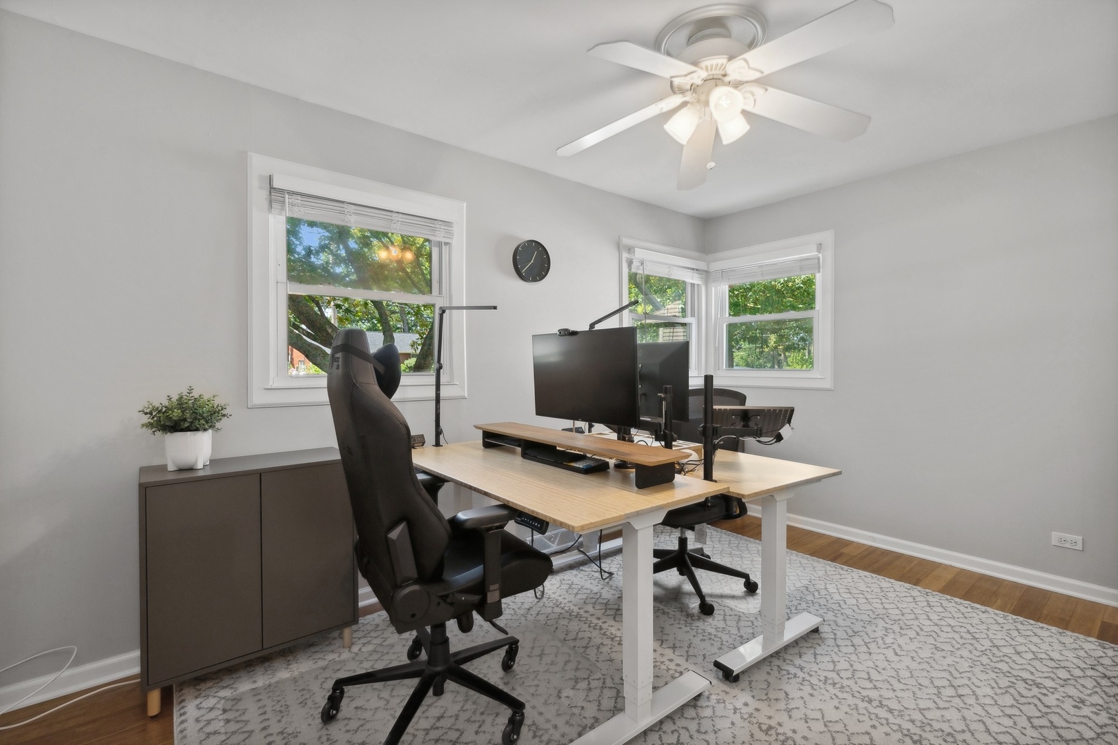 33423 North Mill Road Grayslake, IL 60030 - Photo 10 of 22 a view of a workspace with furniture and a window