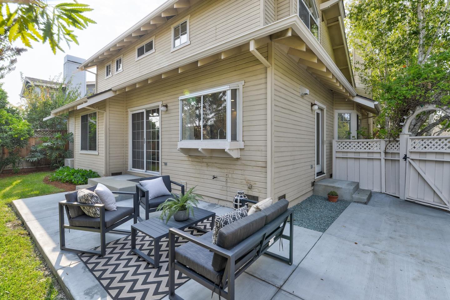 305 Windmill Park Lane Mountain View, CA 94043 - Photo 27 of 28 a view of a house with backyard and sitting area