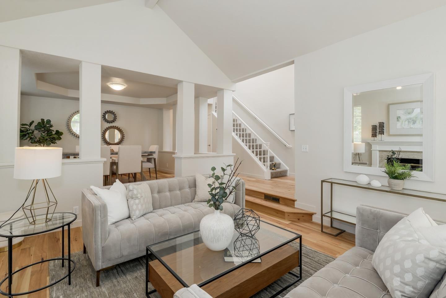 305 Windmill Park Lane Mountain View, CA 94043 - Photo 8 of 28 a living room with furniture and wooden floor