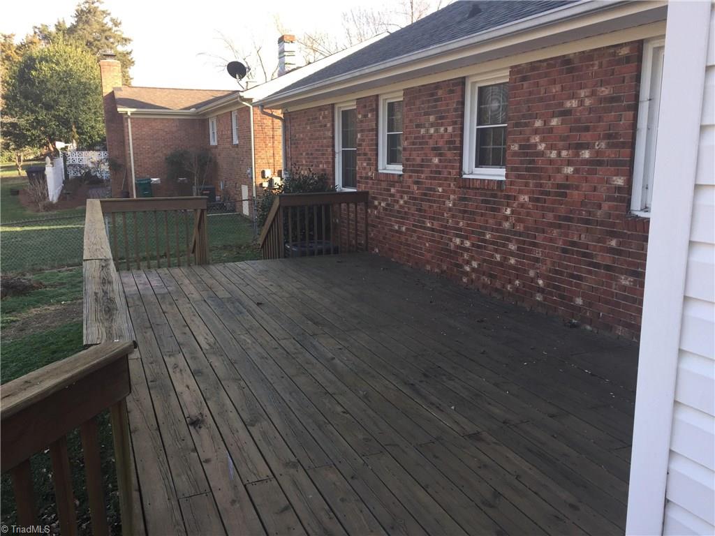 2208 Timberlake Avenue High Point, NC 27265 - Photo 15 of 18 Large back deck