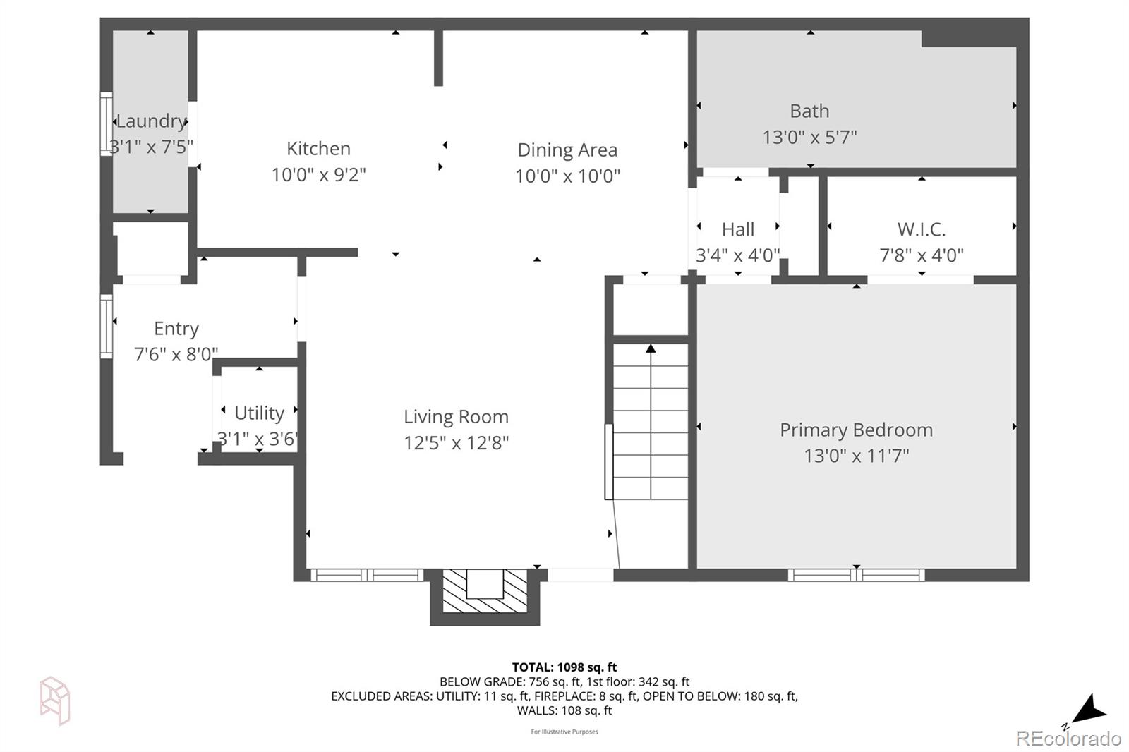 18929 East Warren Circle, Unit C205 Aurora, CO 80013 - Photo 37 of 46 a picture of a park with a white wall and a white refrigerator