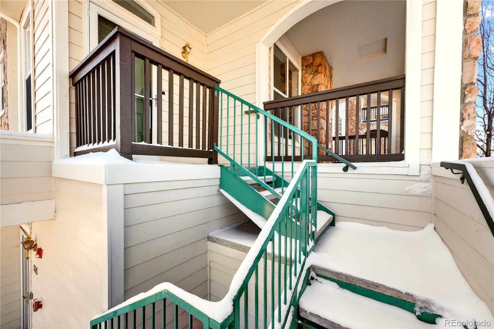 18929 East Warren Circle, Unit C205 Aurora, CO 80013 - Photo 5 of 46 a view of a balcony with wooden floor