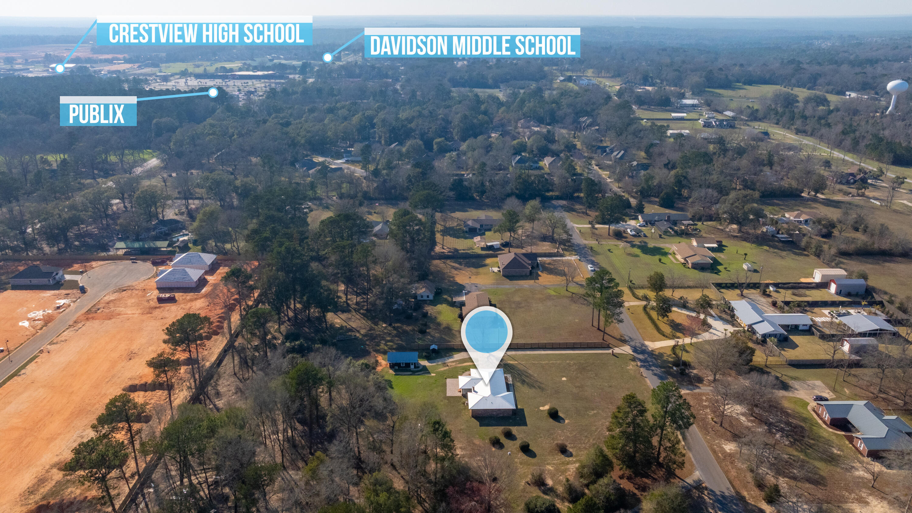 2928 Barton Road Crestview, FL 32539 - Photo 63 of 65 2928 Barton Rd Aerial-3