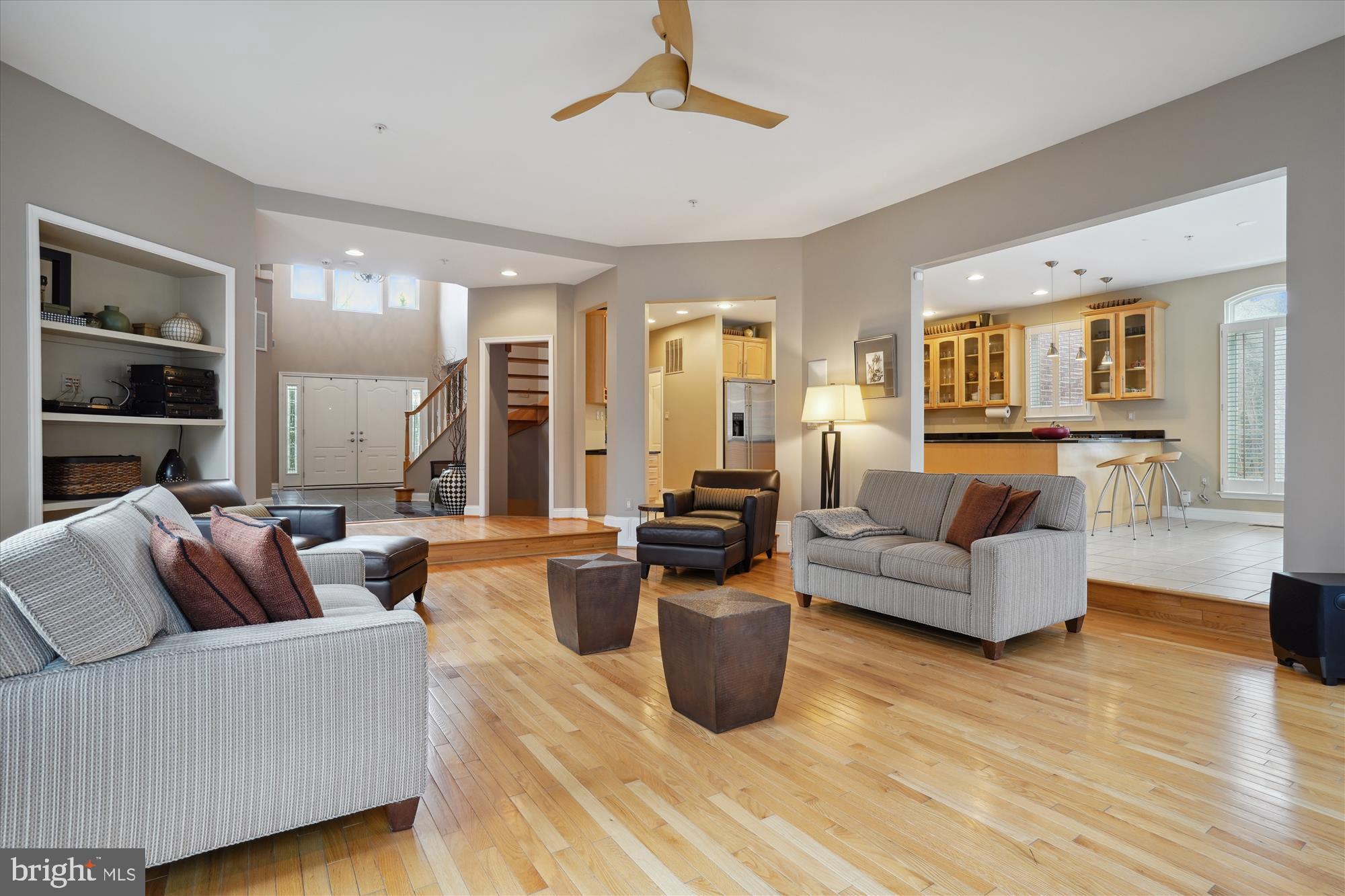 17410 Queen Anne Road Upper Marlboro, MD 20774 - Photo 21 of 82 a living room with furniture and a large window
