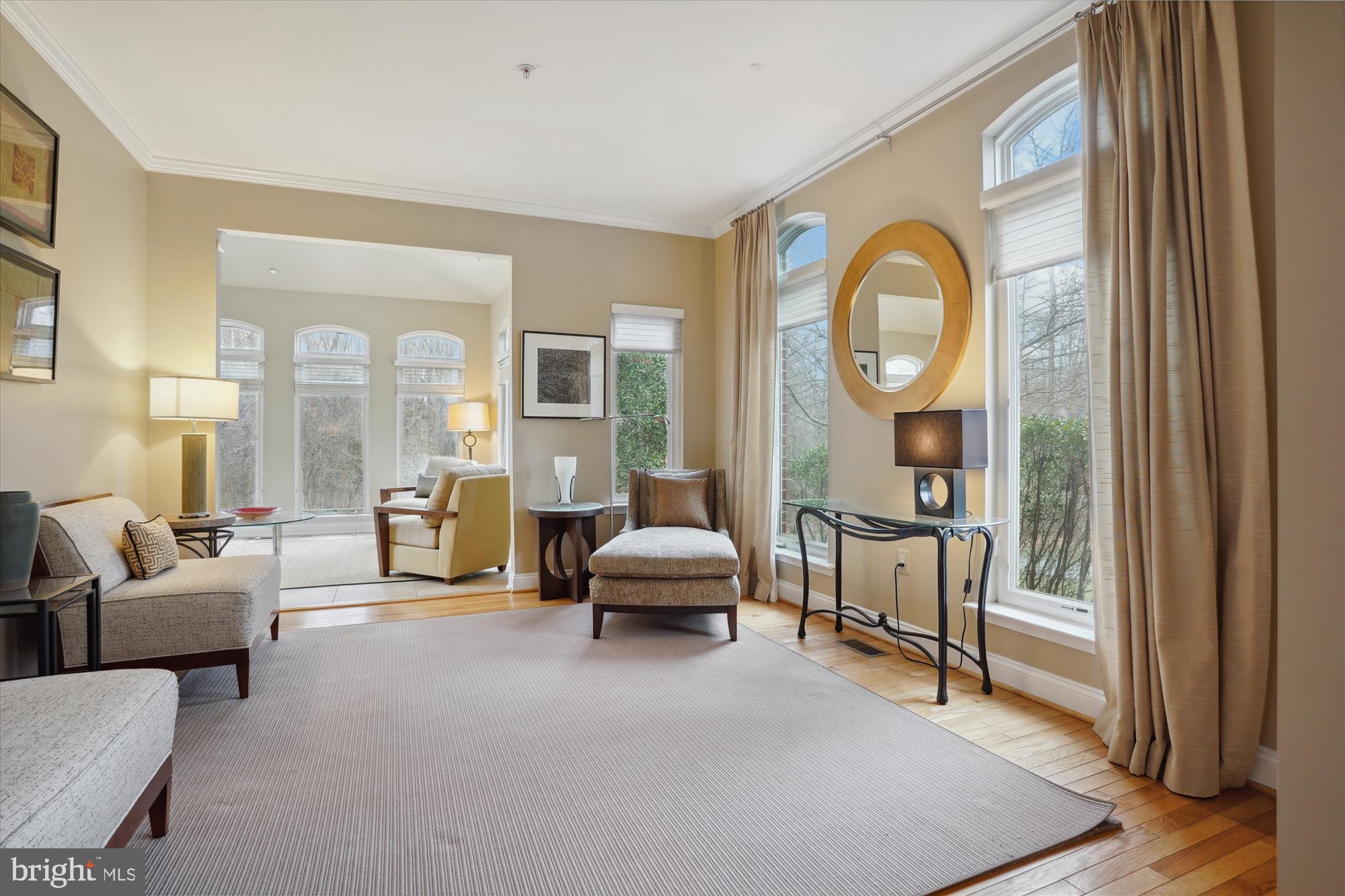 17410 Queen Anne Road Upper Marlboro, MD 20774 - Photo 26 of 82 a living room with furniture and a large window