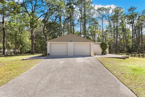 a view of road with trees