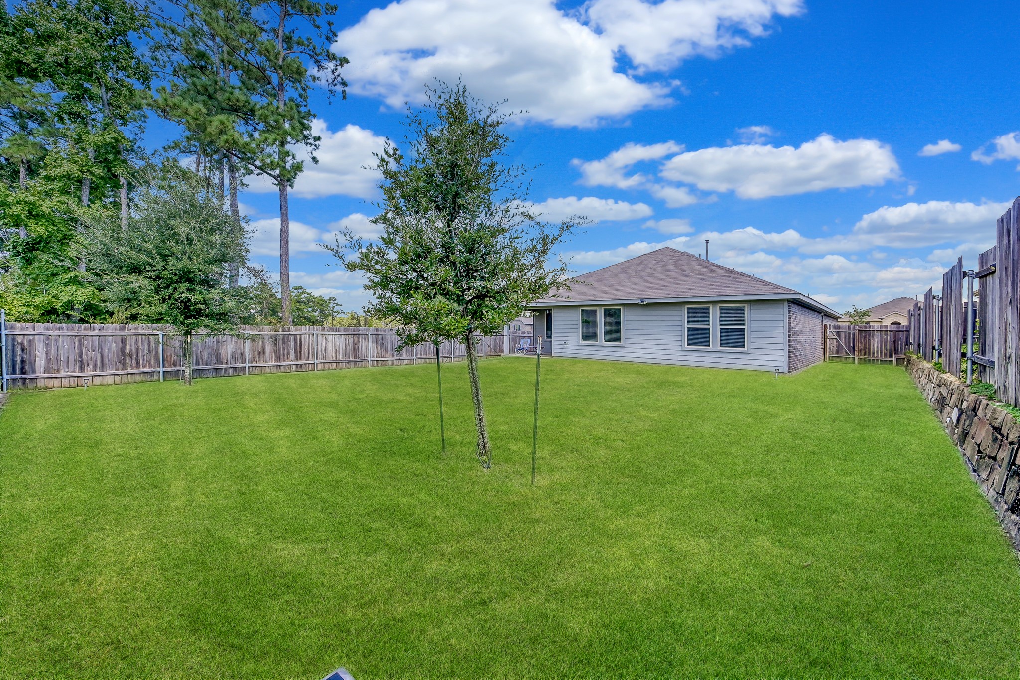15015 Monserrat Lane Conroe, TX 77304 - Photo 36 of 41 a view of house with backyard