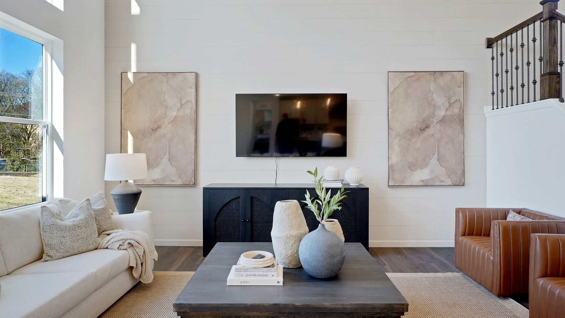 6236 Lafond Circle Lisle, IL 60532 - Photo 9 of 22 a living room with furniture and a flat screen tv