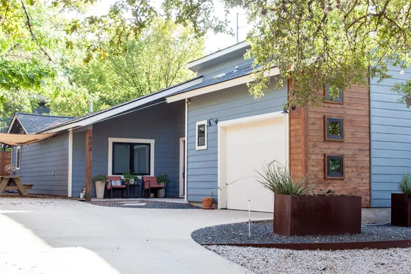 a view of a house with patio
