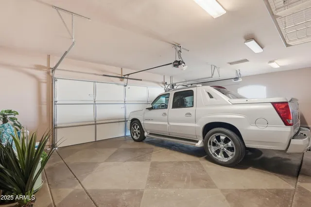 a view of a garden with a pathway