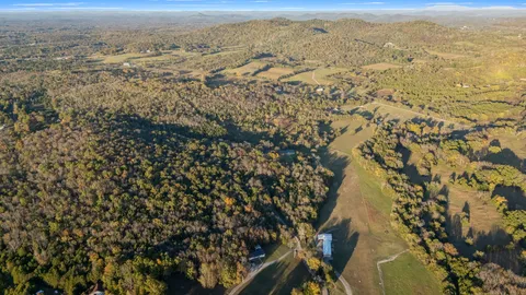a view of a lake with a mountain in the background