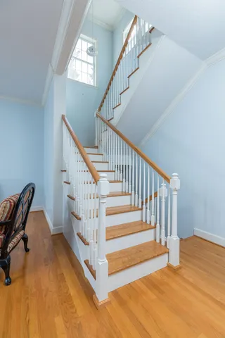a bathroom with a toilet and shower