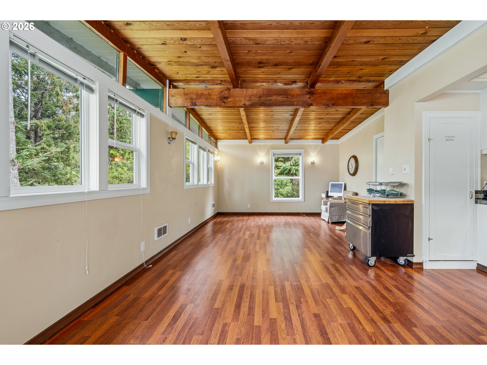 36725 North Highway 101 Nehalem, OR 97131 - Photo 33 of 40 a view interior of a house wooden floor and windows