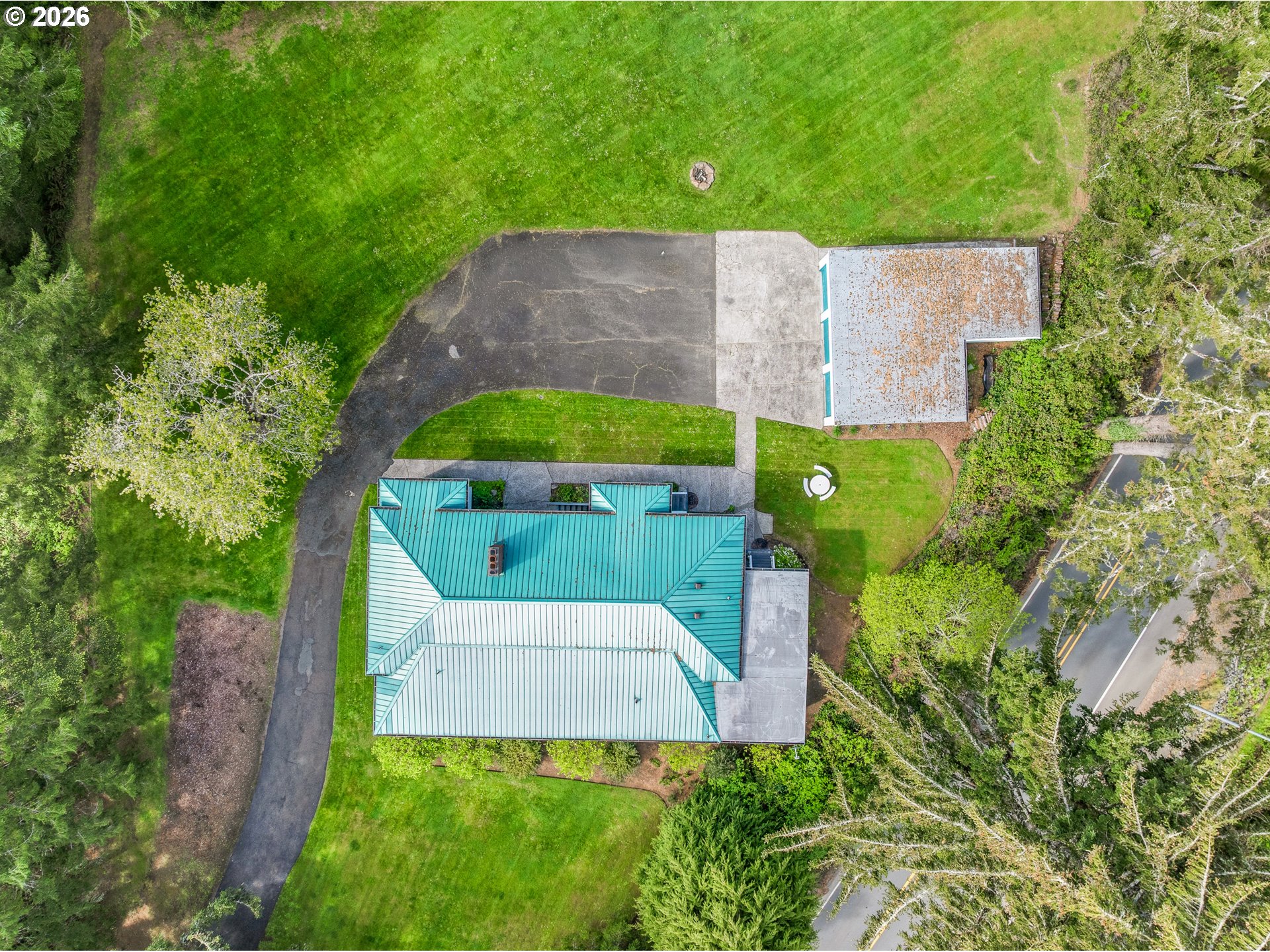 36725 North Highway 101 Nehalem, OR 97131 - Photo 37 of 40 an aerial view of a house