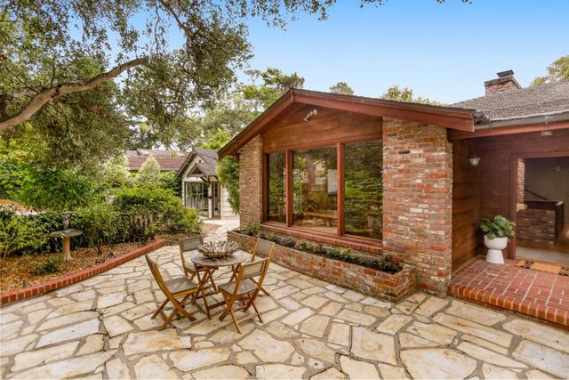 a view of a house with sitting area