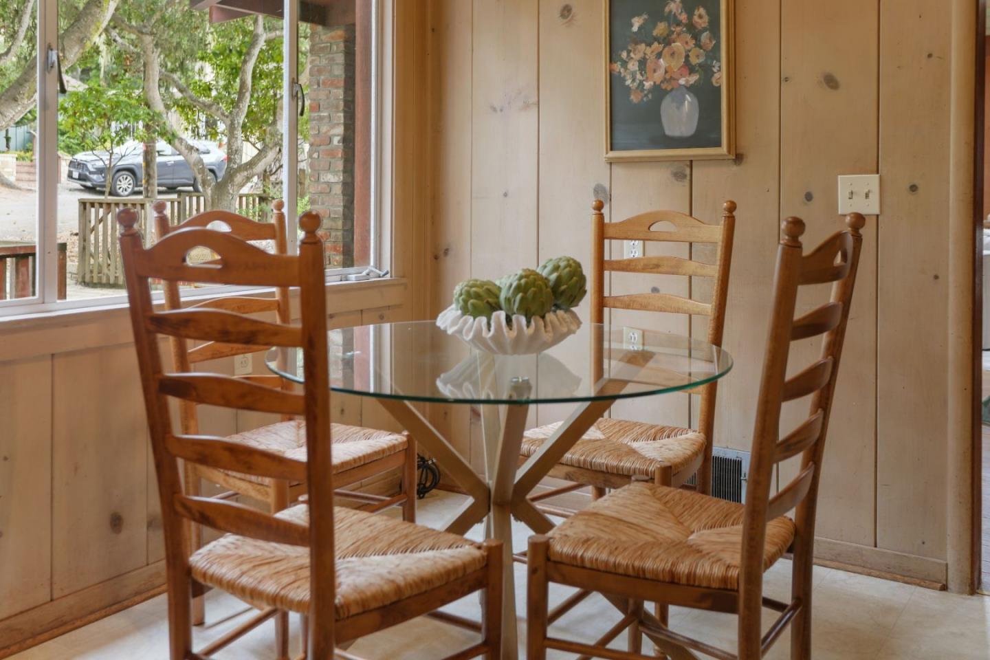 8-9 Palou Nw Of Casanova Carmel, CA 93923 - Photo 12 of 32 a dining room with furniture and window