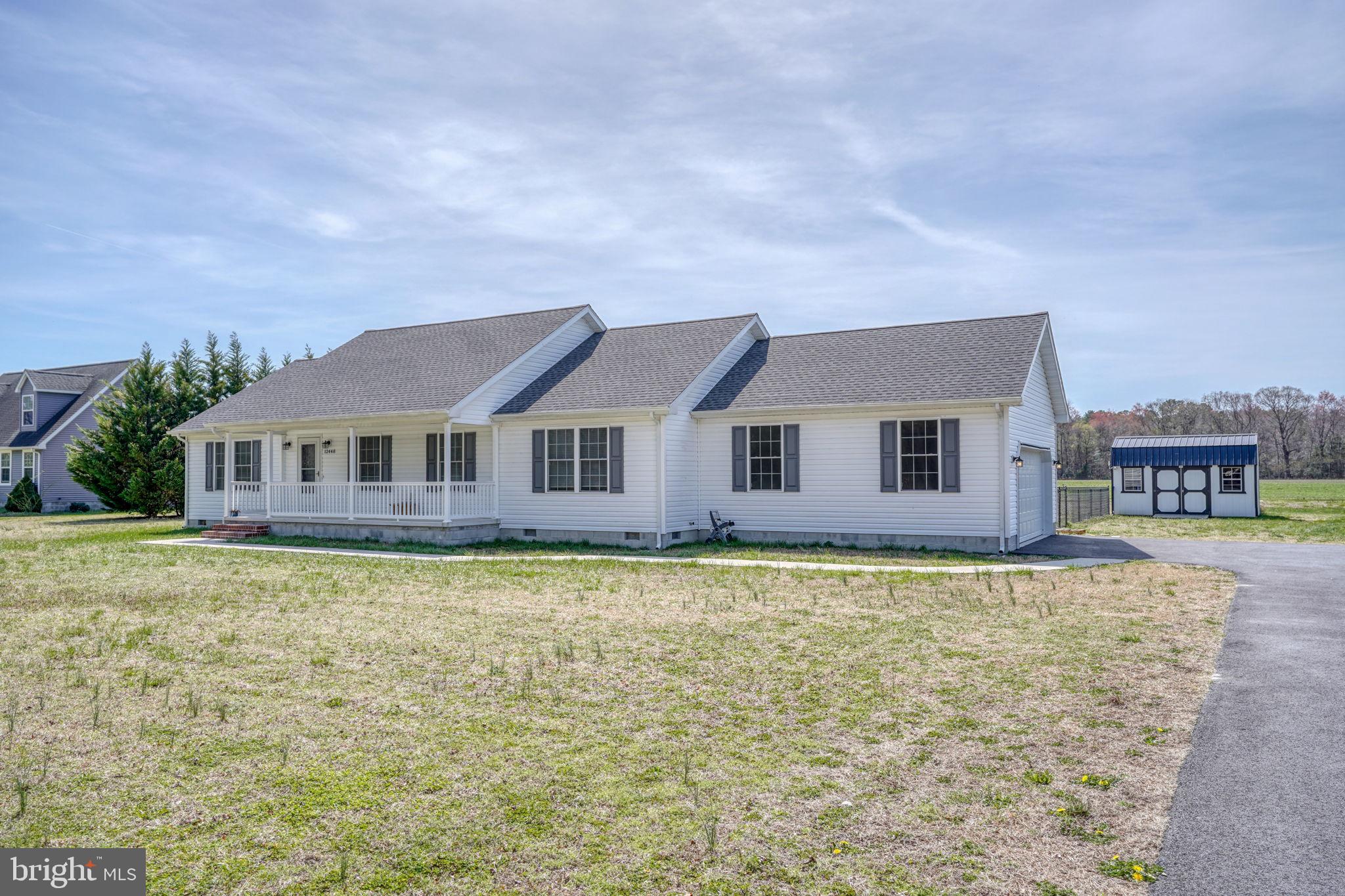 Charming home on spacious lot.