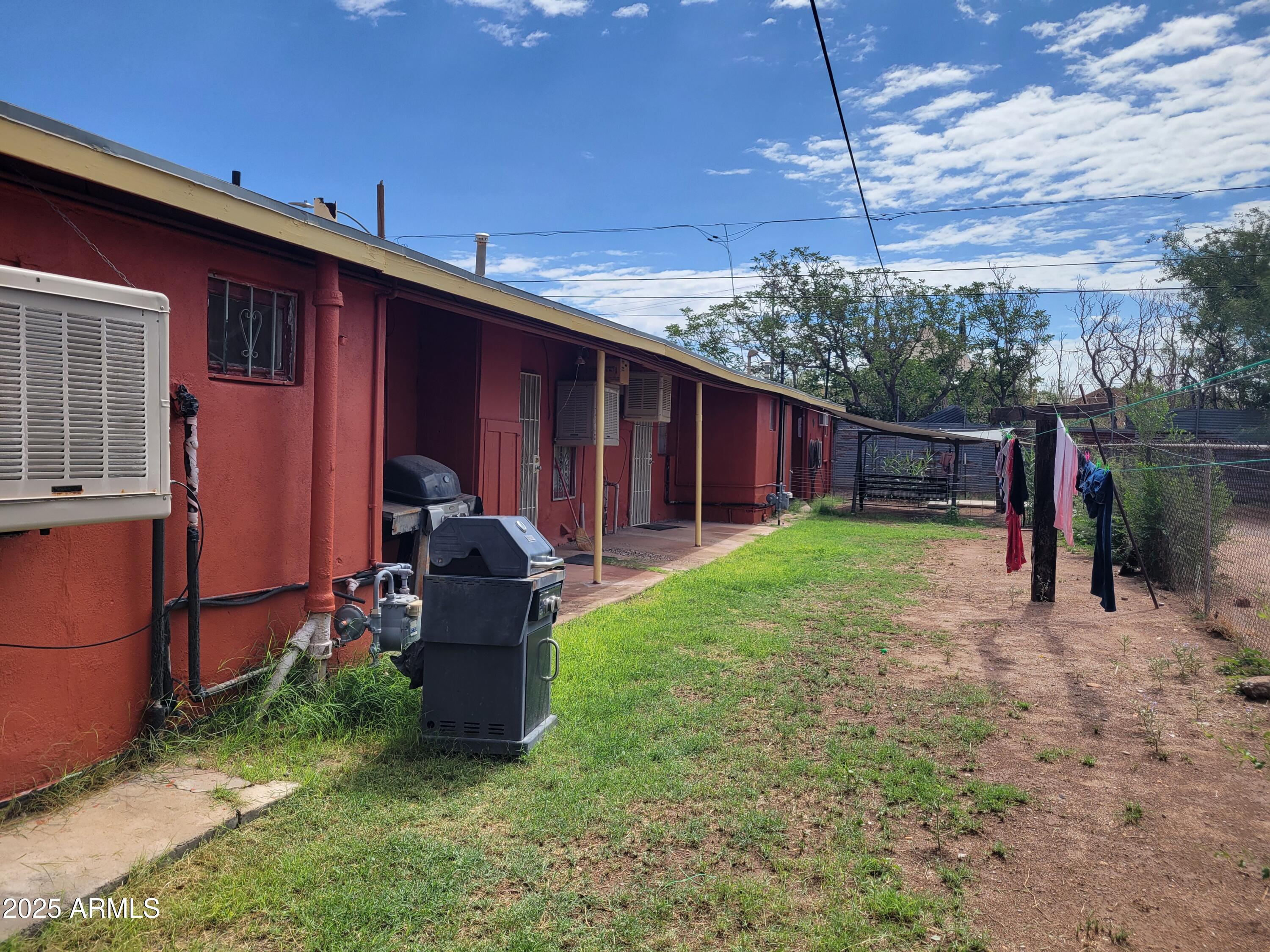 335 North G Avenue Douglas, AZ 85607 - Photo 17 of 20 a view of a backyard with plants and a backyard