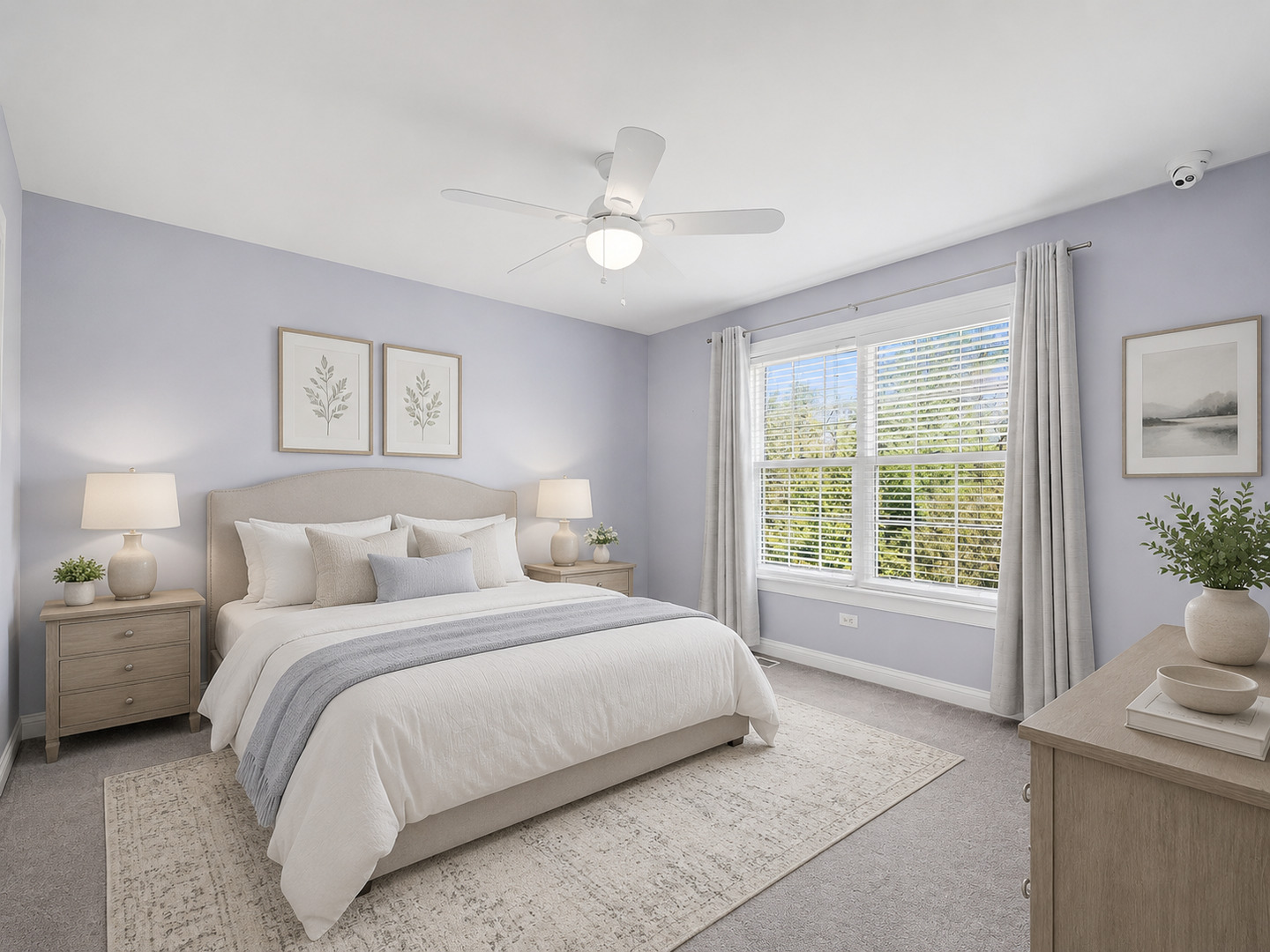 832 Bemis Road Glen Ellyn, IL 60137 - Photo 36 of 62 a bedroom with a large bed and a window