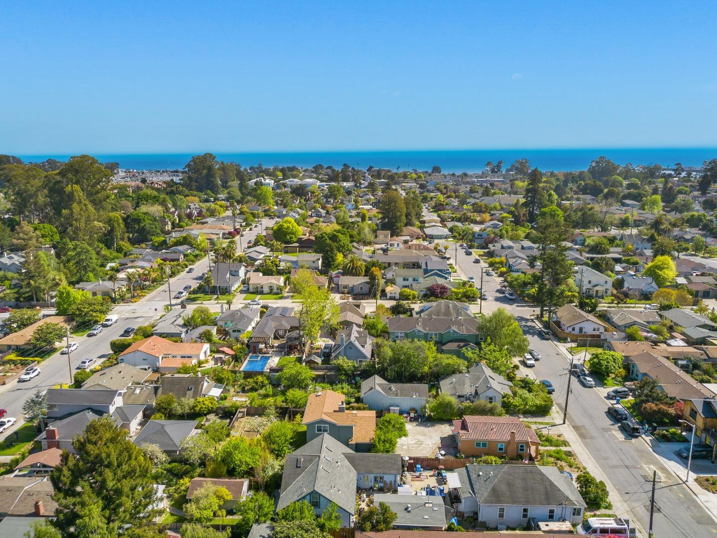 620 Sumner Street Santa Cruz, CA 95062 - Photo 44 of 45 an aerial view of a city with lots of residential buildings