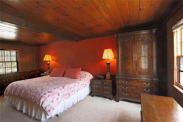 123 East Bare Hill Road Harvard, MA 01451 - Photo 12 of 19 a bedroom with a bed window and mirror