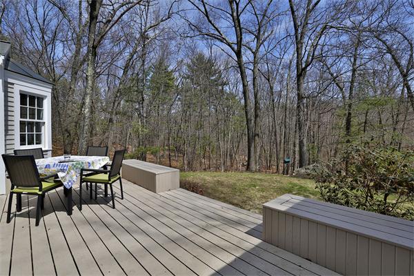 123 East Bare Hill Road Harvard, MA 01451 - Photo 18 of 19 a view of a roof deck with table and chairs and couches