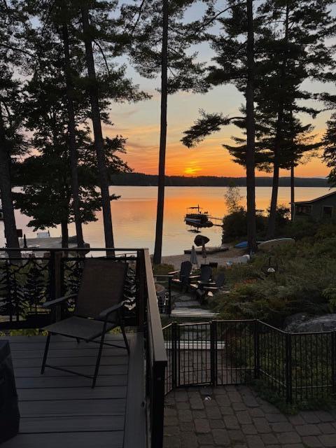 10 Gallinari Way Bridgton, ME 04009 - Photo 35 of 48 Sunset from deck