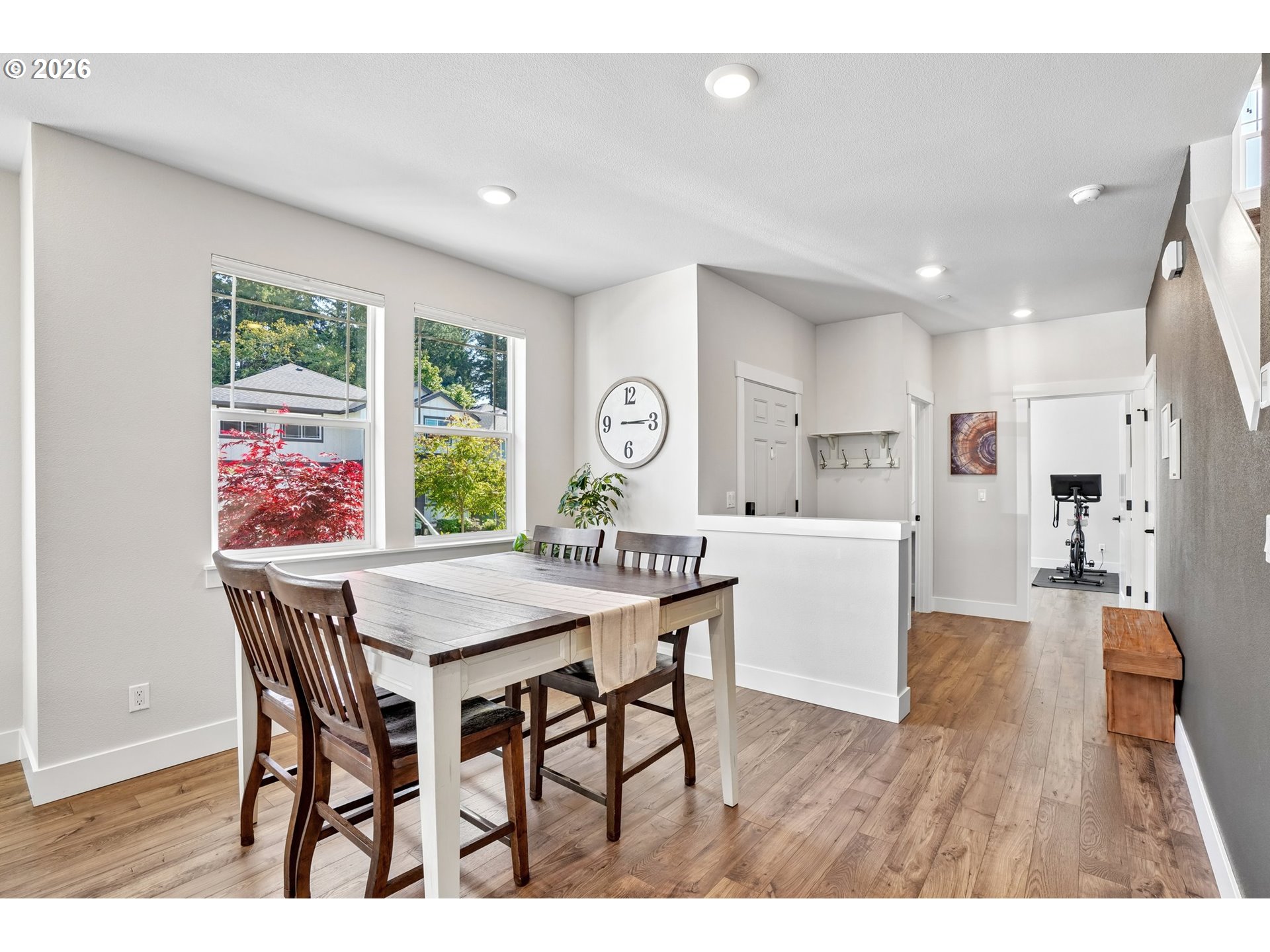 16823 Southwest Colorado Lane Tigard, OR 97224 - Photo 16 of 48 a view of a dining room with furniture window and wooden floor