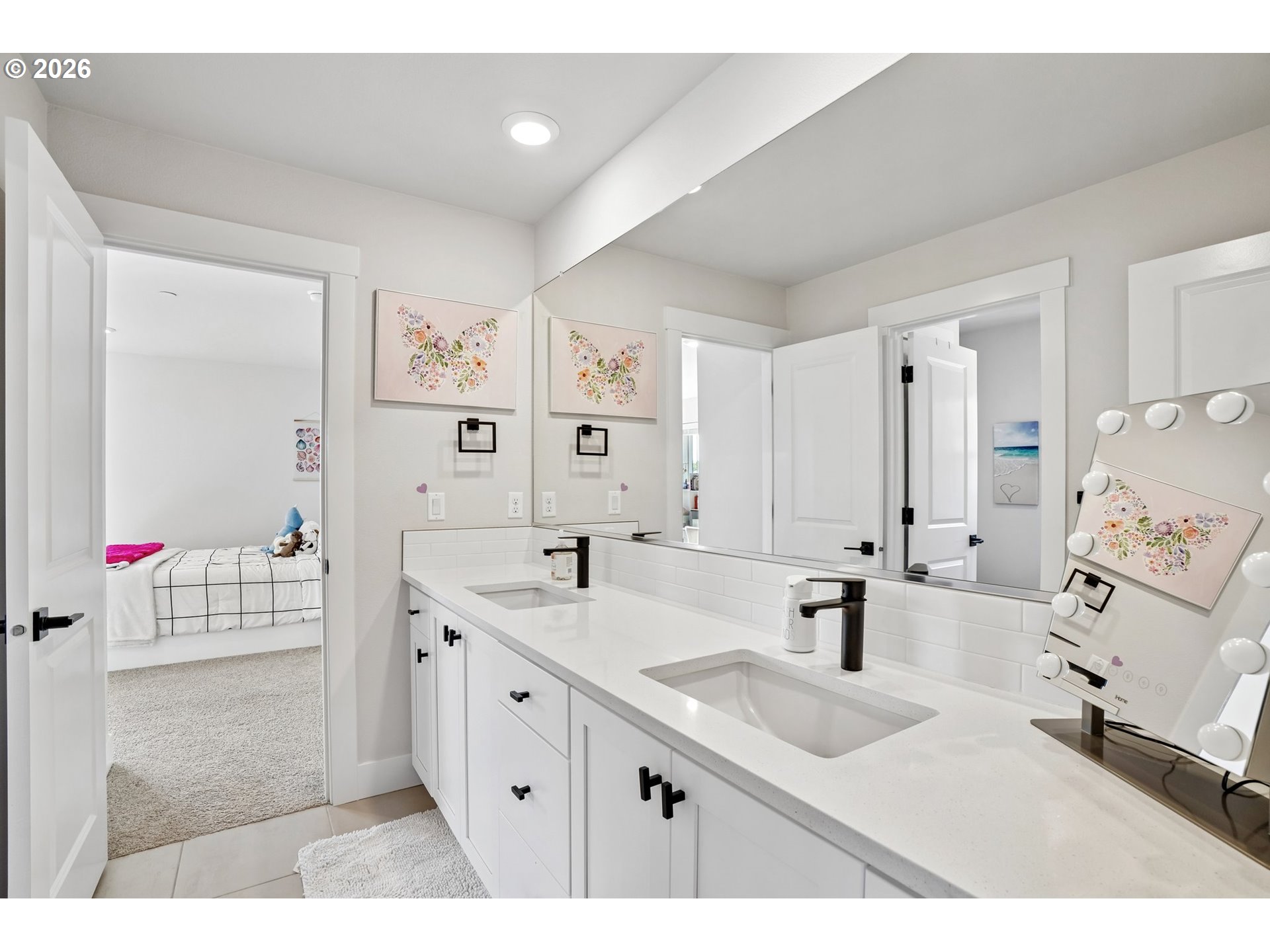16823 Southwest Colorado Lane Tigard, OR 97224 - Photo 45 of 48 a spacious bathroom with a double vanity sink mirror and