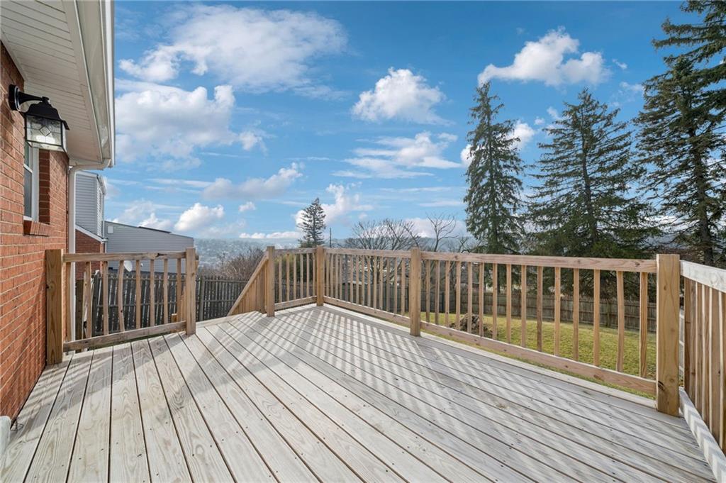 10660 Crestview Drive Irwin, PA 15642 - Photo 21 of 31 a view of balcony with wooden floor
