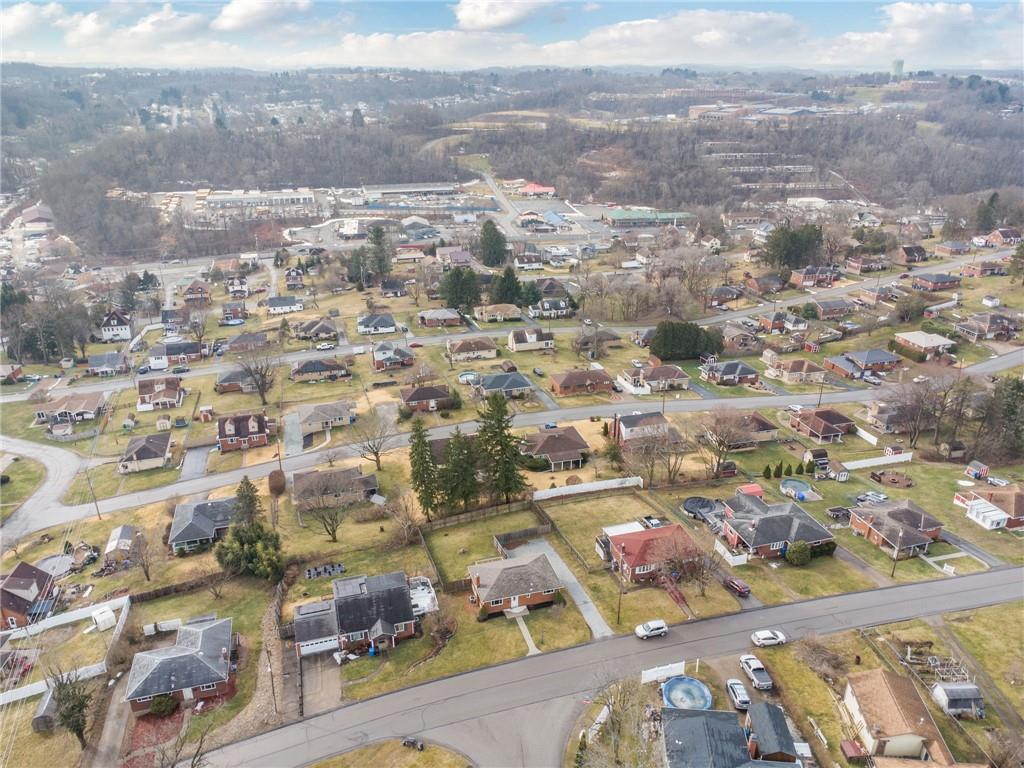 10660 Crestview Drive Irwin, PA 15642 - Photo 31 of 31 an aerial view of residential building and parking space