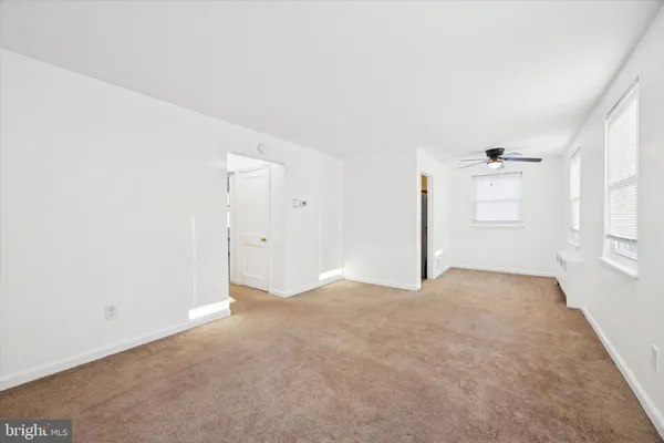 a view of empty room