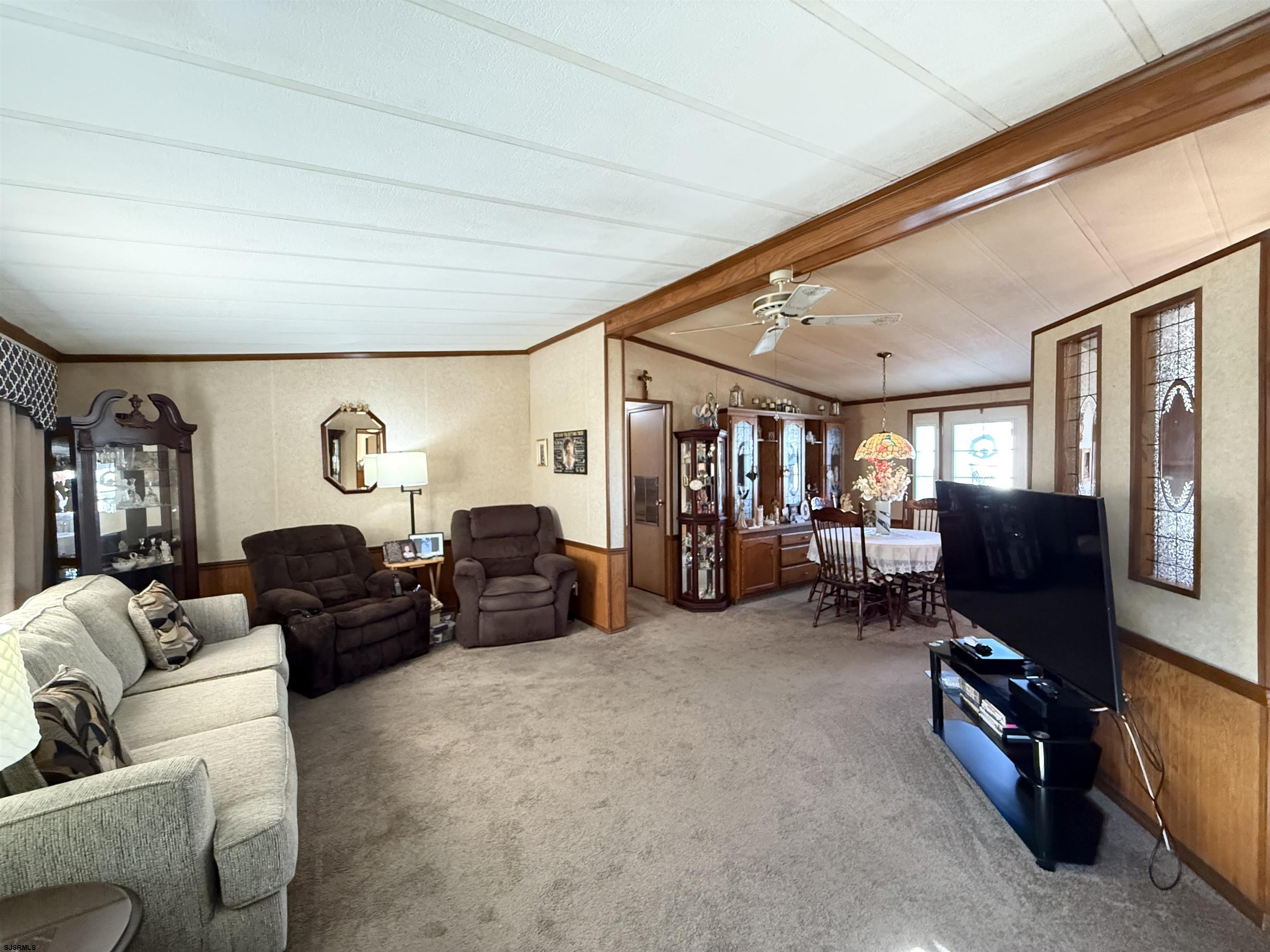 443 Priscilla Lane Buena, NJ 08310 - Photo 7 of 37 a living room with furniture and a flat screen tv