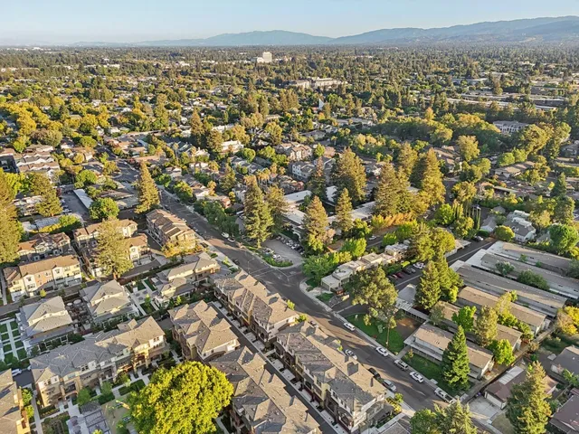 a view of a city with ocean view